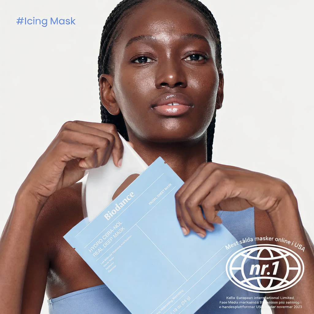 BIODANCE™ Hydro Cera-nol Real Deep Mask — Djup Återfuktning & Hudbarriär-Reparation · K-Beauty Ansiktsmask