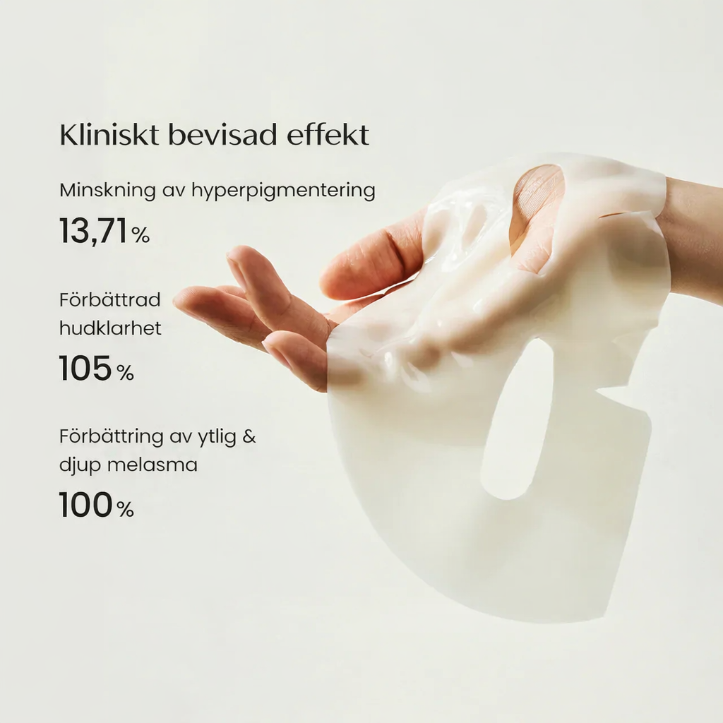 BIODANCE™ Radiant Vita Niacinamide Hydrogel Mask — Glow, Fukt & Jämn Hudton · K-Beauty Ansiktsmask