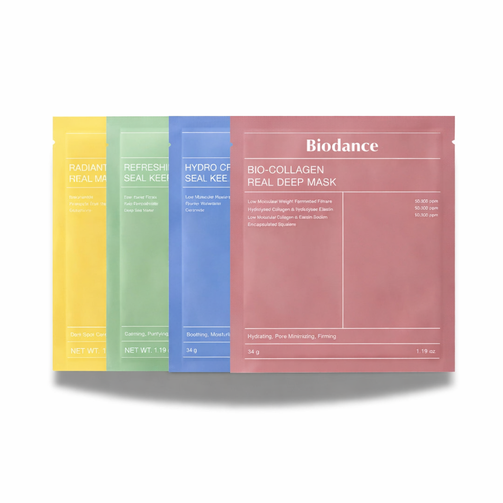BIODANCE™ REAL DEEP MASK COLLECTION — Avancerad koreansk hydrogel-hudvård · K-Beauty ansiktsmask