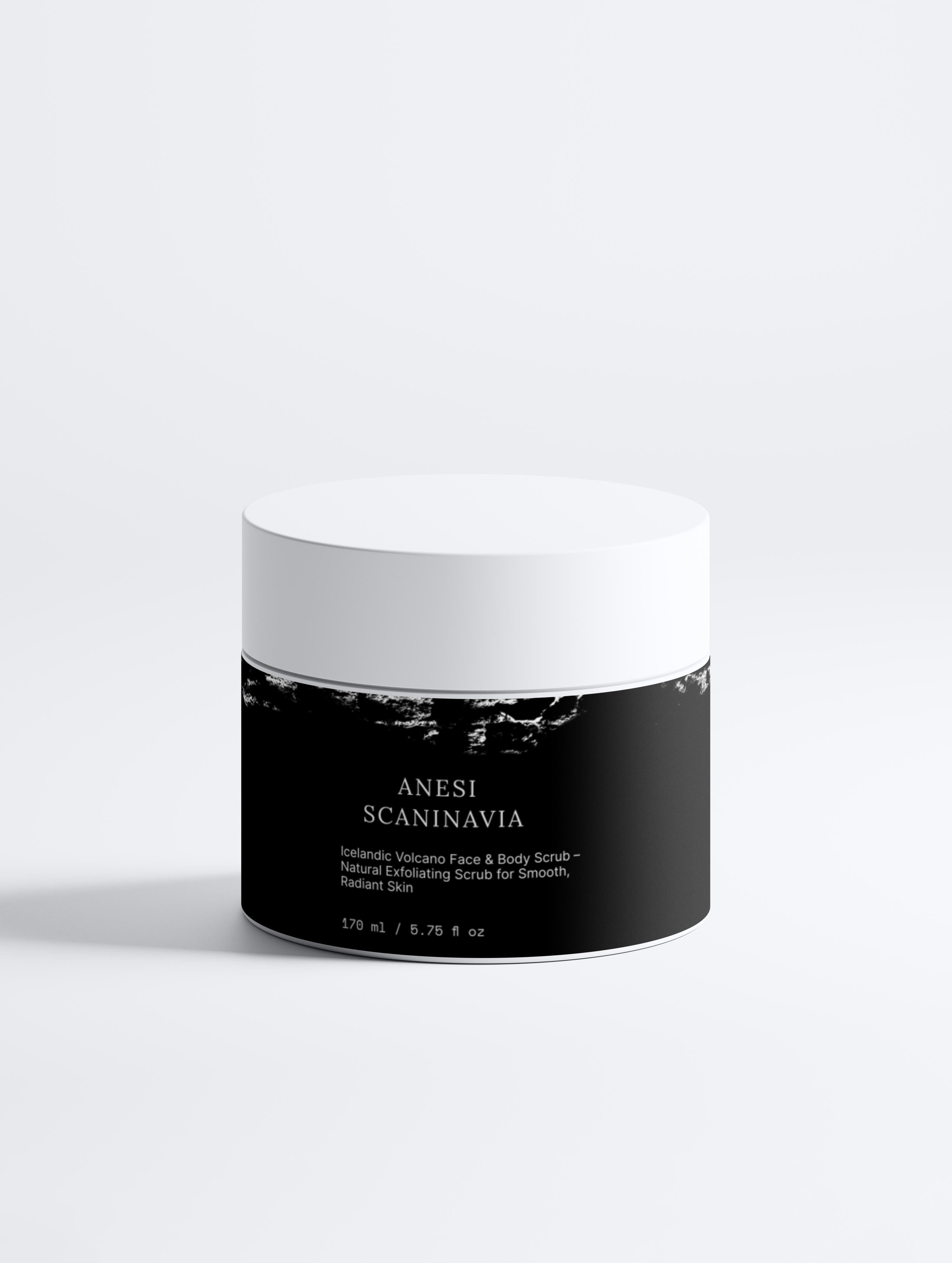 ICELANDIC VULCANO™ Ansikte & Kropps Skrub – Mjukgörande Exfoliering med Vulkanisk Sand