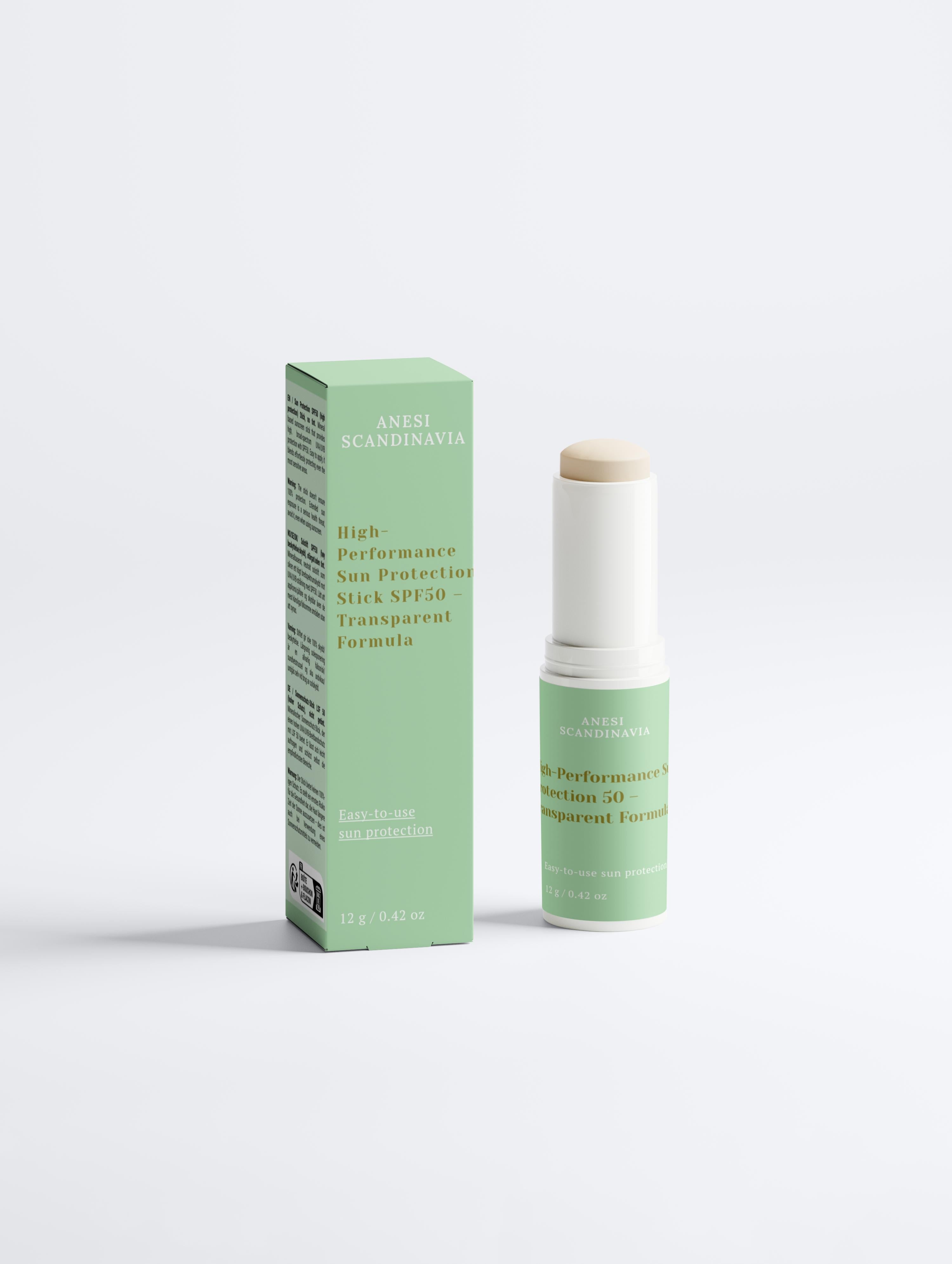 ANESI SCANDINAVIA™ Solskyddsstick SPF50 — Osynligt mineralskydd för alla hudtyper